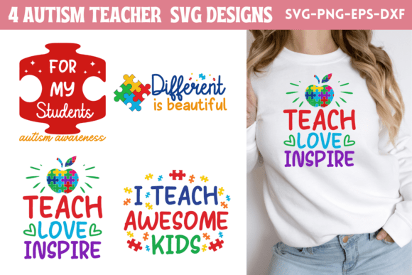 Autism Quote SVG Bundle: Graphics for Crafts