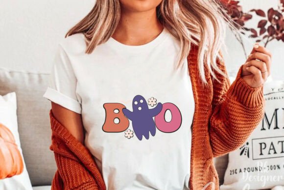 Boo Simple Halloween Quote SVG: Graphics for Crafts & Branding