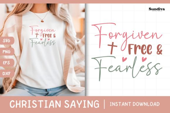 Christian Quote SVG V2 — Faith Saying 11 Graphics for Crafts