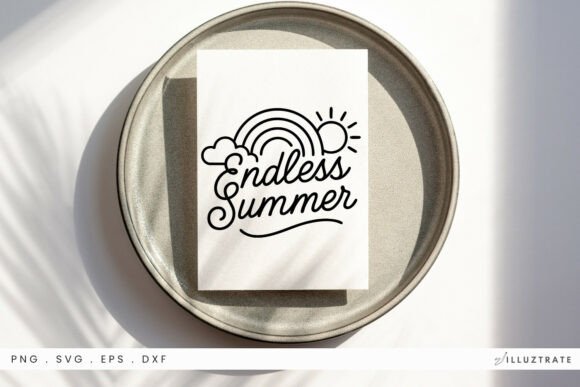Endless Summer SVG Clipart for Crafts & Graphics