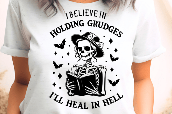 Holding Grudges Sarcastic Sassy Skeleton Graphics