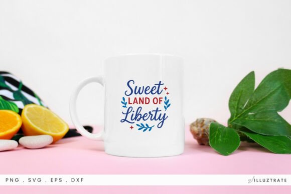 Land of Liberty SVG Clipart: Graphics for Crafts & Content