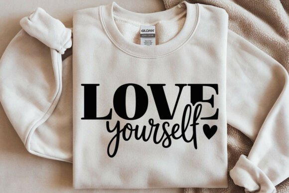 Love Yourself SVG: Motivational Graphics for Crafts