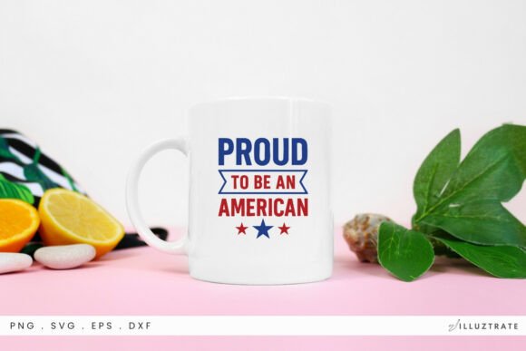 Proud American SVG Clipart for Crafts & Graphics