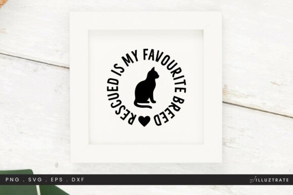 Rescued Favourite Place SVG Clipart for Crafts & Graphics