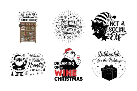 Santa Beard Funny Quote SVG Bundle